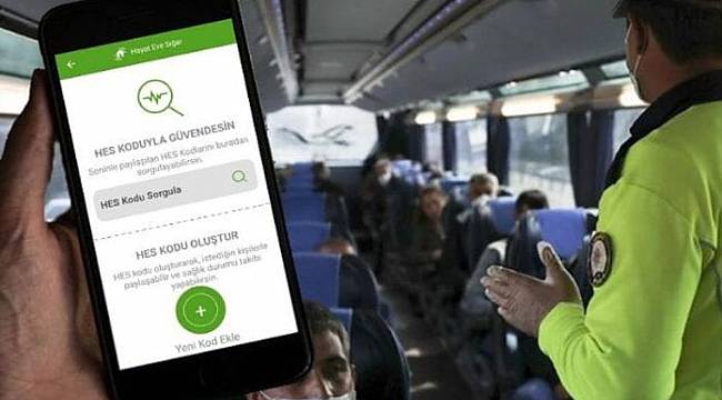 HES  Kodu Olmayan Yolcuyu Taşıyan Minibüs 10 Gün Seferden Men Edildi