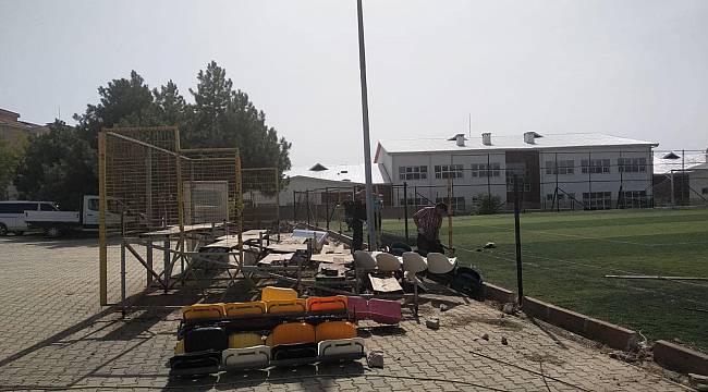 Keşan Atatürk Stadı'nda Yenileme Çalışmalarına Başlandı