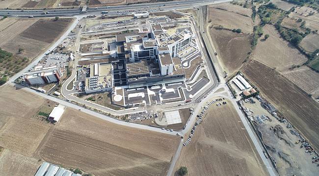 Şehir Hastanesi’nin Bağlantı Yollarının Yapımında Sona Gelindi