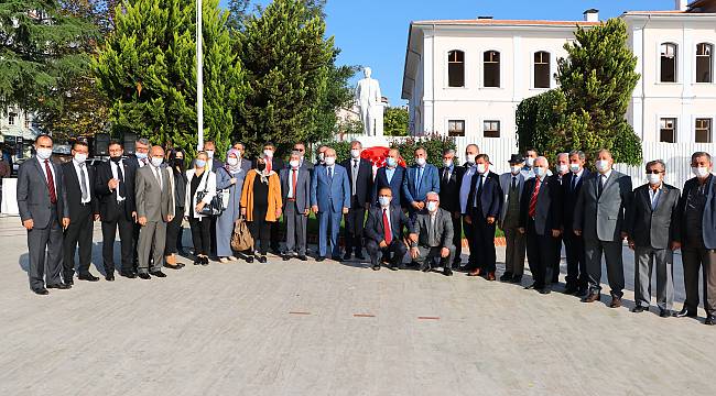 Tekirdağ'da Muhtarlar Günü Dolayısıyla Tören Düzenlendi