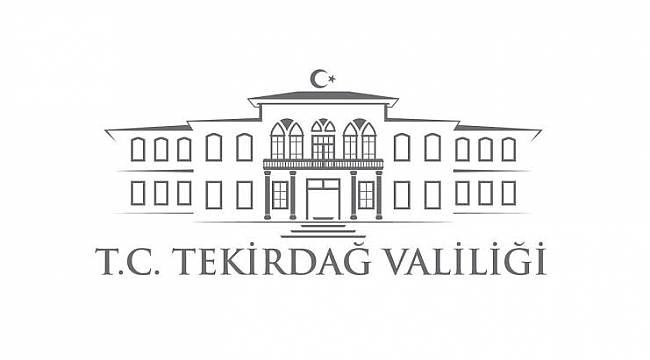 Tekirdağ Valiliği’nden Deprem Açıklaması