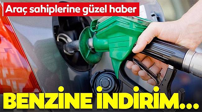 Benzine Büyük İndirim Geldi
