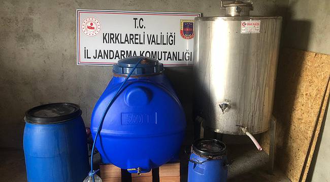 Binlerce Litre Kaçak İçki Ele Geçirildi