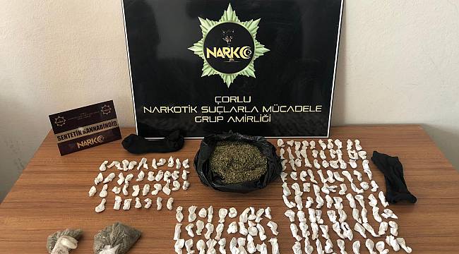 Çorlu'da Uyuşturucu Operasyonu 1 Gözaltı