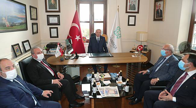 Cumhurbaşkanı Erdoğan, Tekirdağ Valiliğini Ziyaret Etti