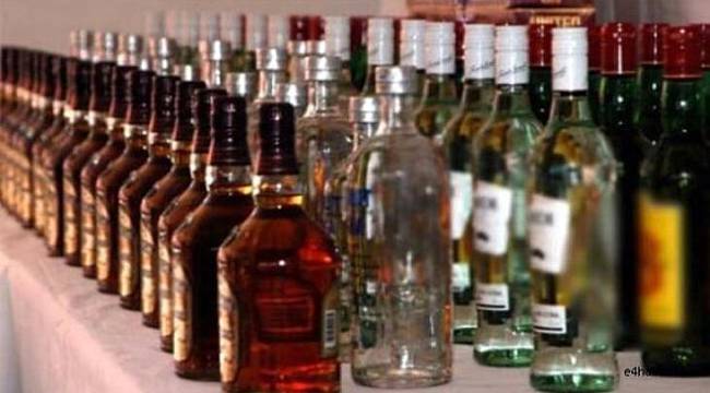Edirne'de Kaçak İçki Ele Geçirildi