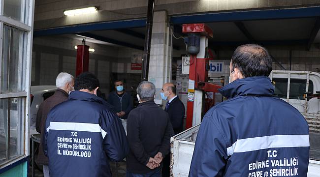 Edirne'de Sanayi Esnafına Kovid-19'a Karşı "Hava Kirliliği" Uyarısı