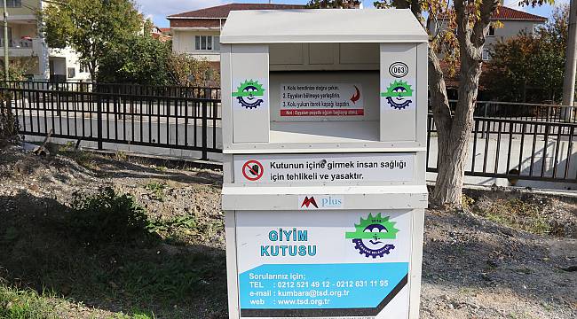 Ergene Belediyesi’nden Giyim Kumbaraları