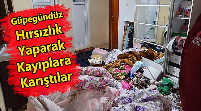 Güpegündüz Hırsızlık Yaparak Kayıplara Karıştılar