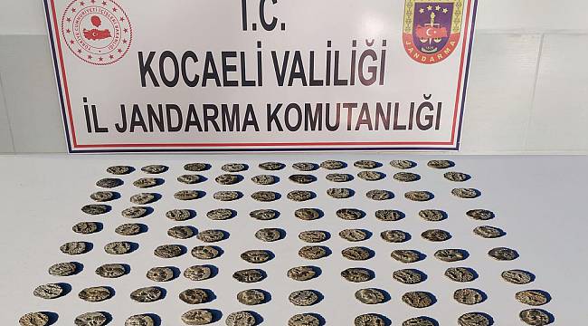 Kocaeli'de Tarihi Eser Niteliğinde Olduğu Değerlendirilen 100 Sikke Ele Geçirildi