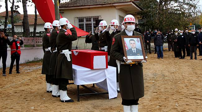 Şehit Yarbay Rafet Sayın Edirne'de Son Yolculuğuna Uğurlandı
