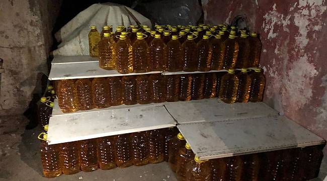 Sirke Fabrikasında 90 Bin Litre Kaçak İçki Ele Geçirildi