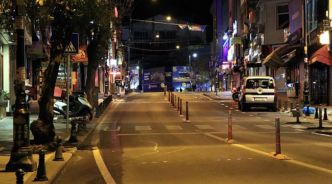 Sokağa Çıkma Kısıtlaması Başladı