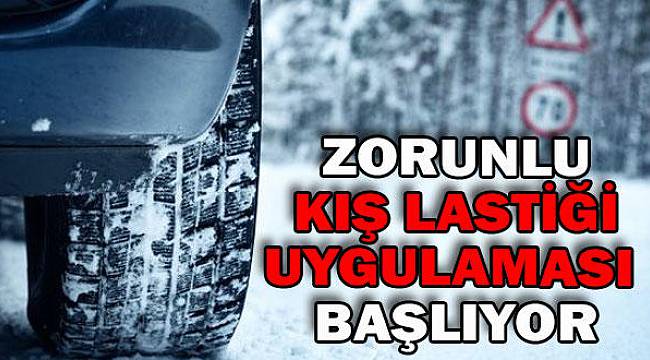 Tekirdağ'da Zorunlu Kış Lastiği Uygulaması Başlıyor