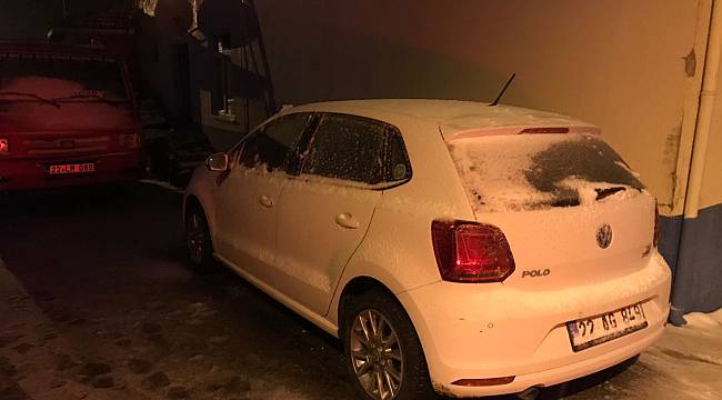 Trakya'da Yılın İlk Kar Yağışı Başladı