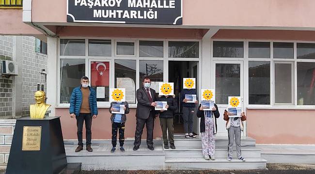 17 Mahallede İhtiyaç Sahibi Öğrencilere Tablet Verildi