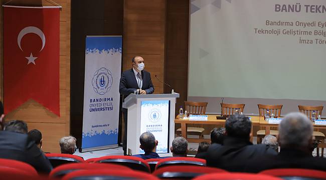 BANÜ Teknopark Kurucu Heyet Protokol İmza Töreni Gerçekleştirildi