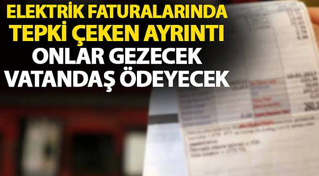 Elektrik Şirketlerinin Ağırlama, Seyahat ve Daha Birçok Harcamasını Vatandaş Ödeyecek