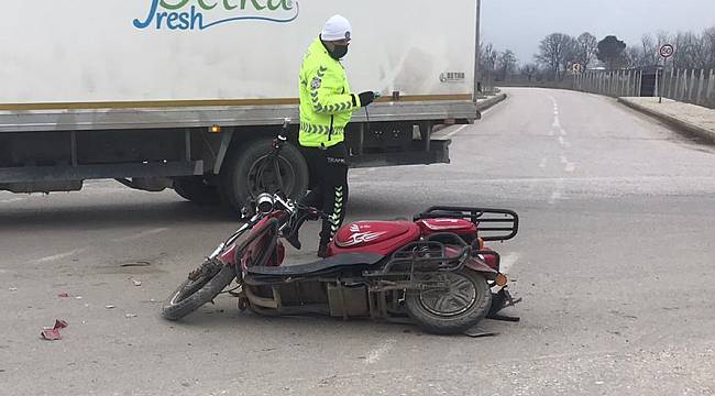 İnegöl'de Trafik Kazası, 1 Yaralı