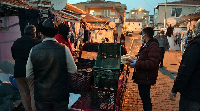 Mahalle Sakinleri Karantinadakiler İçin Seferber Oldu