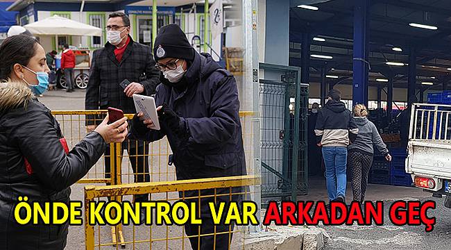 Önde Kontrol Var Arkadan Geç