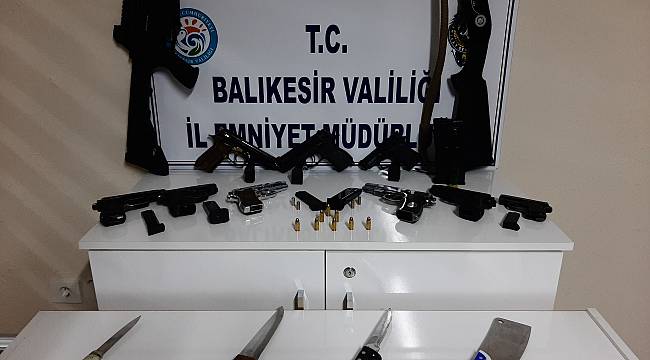 Balıkesir'de Yeni Yılda 4 Mahalleye Eş Zamanlı Asayiş Operasyonu