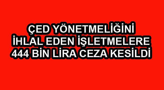 ÇED Yönetmeliğini İhlal Eden İşletmelere Ceza Yağdı