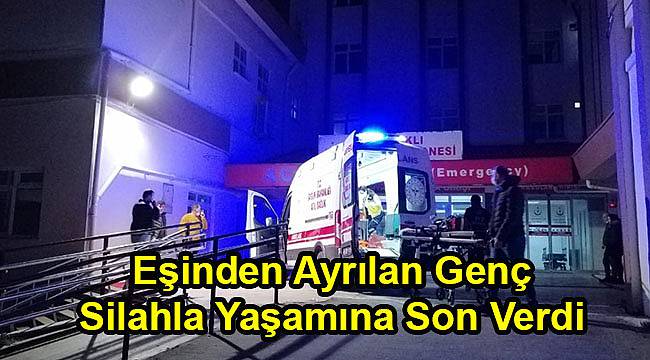 Eşinden Ayrılan Genç Silahla Yaşamına Son Verdi