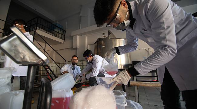 Hijyen Malzemesi Üreten 4 Meslek Lisesinden Yaklaşık 7,5 Milyon Lira Ciro