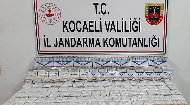 Kocaeli'de 13 Bin 660 Kaçak Makaron Ele Geçirildi