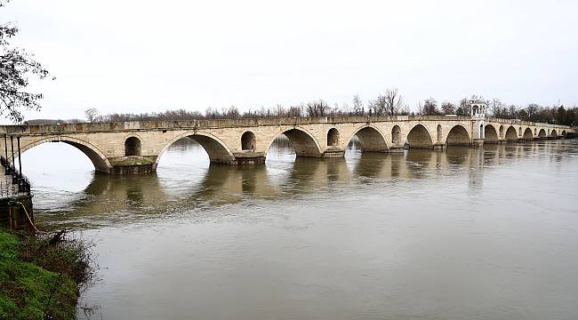 Meriç Nehri debisi son ayların en yüksek seviyesine yükseldi