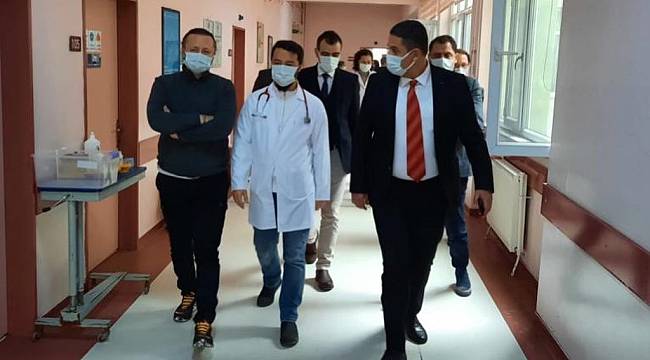 Sağlık Müdürü Yıldırım, Uzunköprü Devlet Hastanesinde İncelemede Bulundu