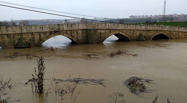 Tunca Nehri İçin Alarm Seviyesi Turuncuya Yükseltildi