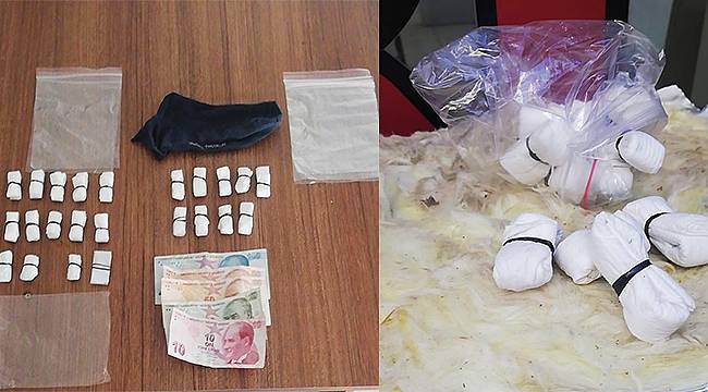 3 İlçede Uyuşturucu Operasyonu, 8 Gözaltı