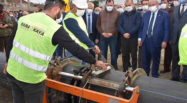 Barbaros ve Kumbağ'ın Altyapı Sorunu Çözülüyor