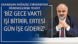 Dekandan Skandal Paylaşım! "Gece vakti işi bitirir ertesi gün işe gideriz"