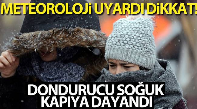 Dondurucu Soğuk Kapıya Dayandı, Sıcaklıklar 15 Derece Birden Düşecek!