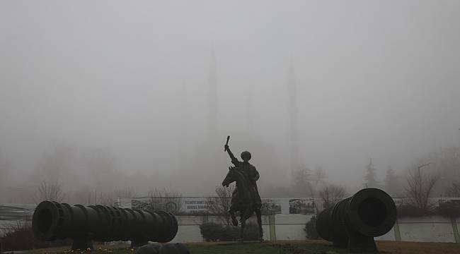 Edirne ve Kırklareli'nde Sis Etkili Oluyor