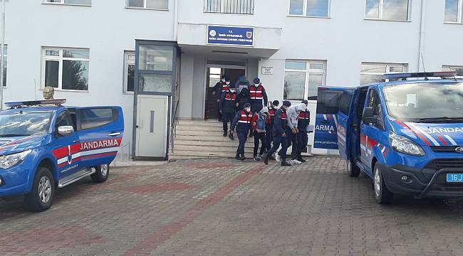 İnegöl'de Hırsızlar 142 Saatlik Kamera Kaydı İncelenerek Yakalandı