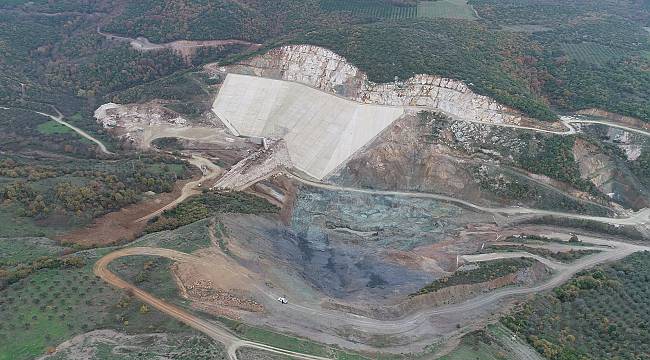 Karacabey'deki Yeşildere Barajı'nın Yapımı Aralıksız Devam Ediyor