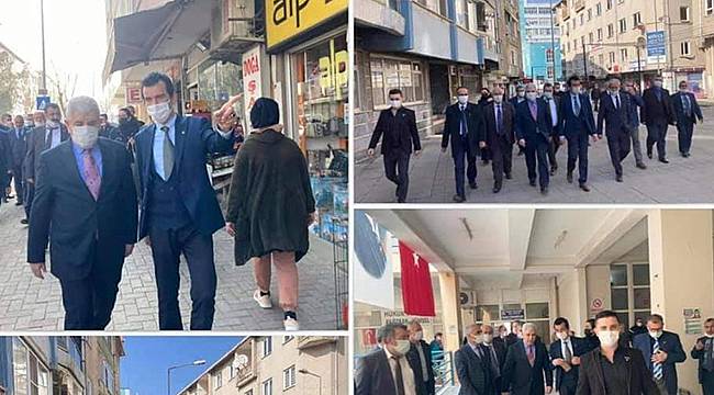 MHP Edirne Teşkilatı Uzunköprü İlçesinde Ziyaretlerde Bulundu