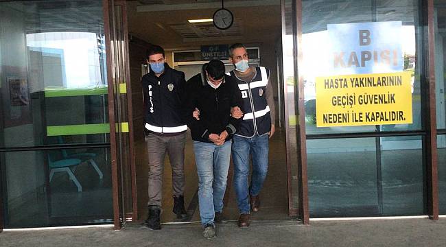 Taksicinin Yakalattığı Hırsız Tutuklandı