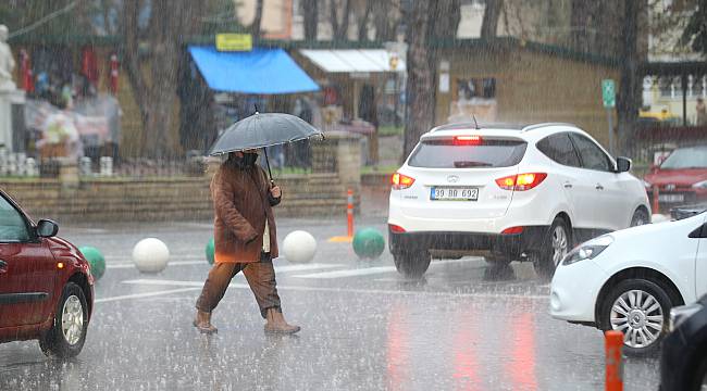 Trakya'da Sağanak Etkili Oluyor