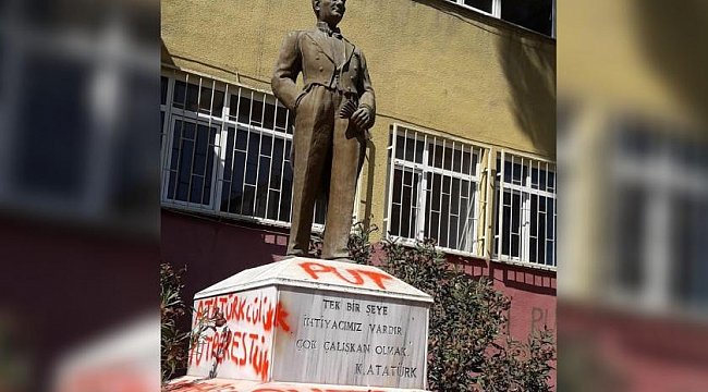 Atatürk Büstlerine Saldıran Zanlı Yakalandı