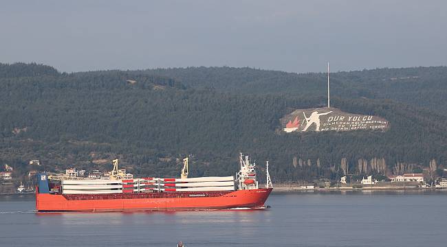 Çanakkale Boğazı Transit Gemi Trafiğine Tek Yönlü Kapatıldı