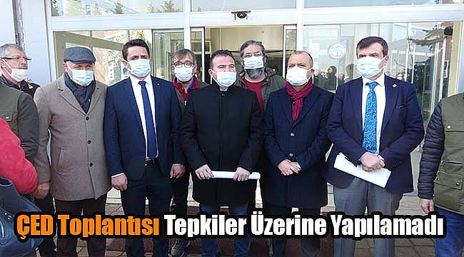 ÇED Toplantısı Tepkiler Üzerine Yapılamadı