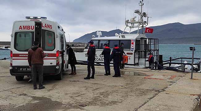 Kalp Krizi Geçiren Kadının İmdadına Sahil Güvenlik Yetişti