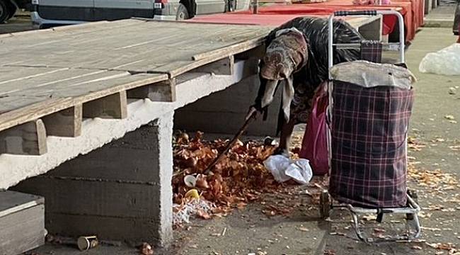 Pazardan Artık Toplayan Kadınla İlgili Valilikten Açıklama, “Artık Toplamayı Alışkanlık Haline Getirmiş”