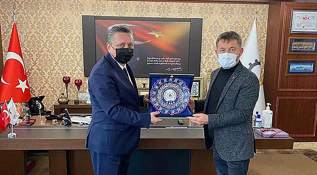 Tekirdağ Emniyet Müdürü Erduğan'dan Çerkezköy TSO Başkanı Kozuva'ya Ziyaret
