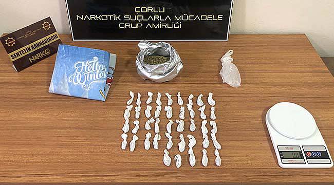 Çorlu'da Uyuşturucu Operasyonunda 1 Kişi Yakalandı
